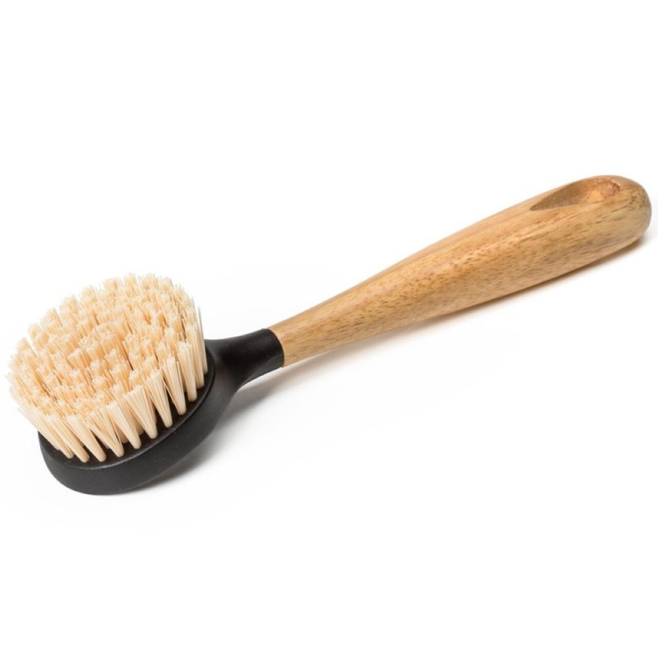 Lodge Durable and Comfortable Nylon Scrubbing Brush for Cast Iron